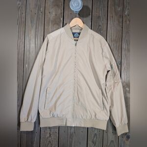 Tan Windbreaker L